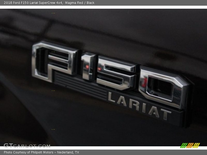 Magma Red / Black 2018 Ford F150 Lariat SuperCrew 4x4
