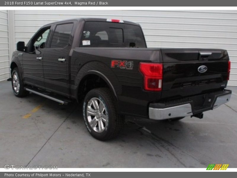 Magma Red / Black 2018 Ford F150 Lariat SuperCrew 4x4