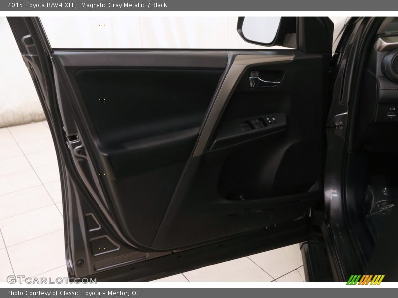 Magnetic Gray Metallic / Black 2015 Toyota RAV4 XLE