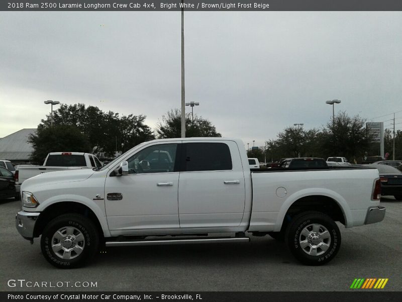  2018 2500 Laramie Longhorn Crew Cab 4x4 Bright White