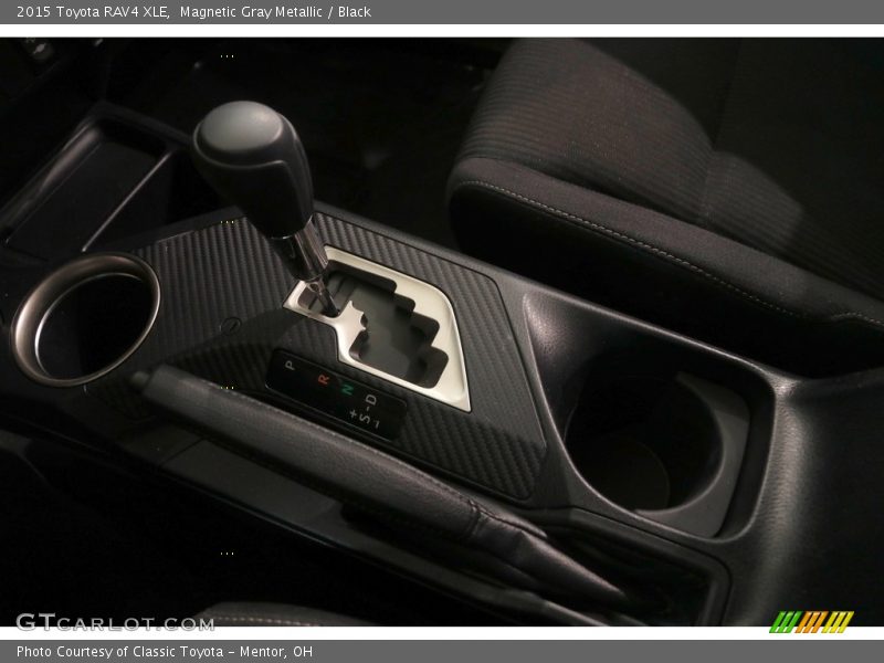 Magnetic Gray Metallic / Black 2015 Toyota RAV4 XLE