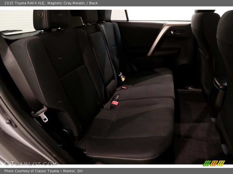 Magnetic Gray Metallic / Black 2015 Toyota RAV4 XLE