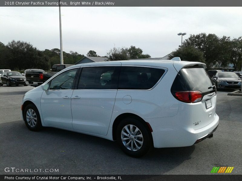 Bright White / Black/Alloy 2018 Chrysler Pacifica Touring Plus