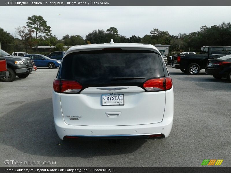 Bright White / Black/Alloy 2018 Chrysler Pacifica Touring Plus