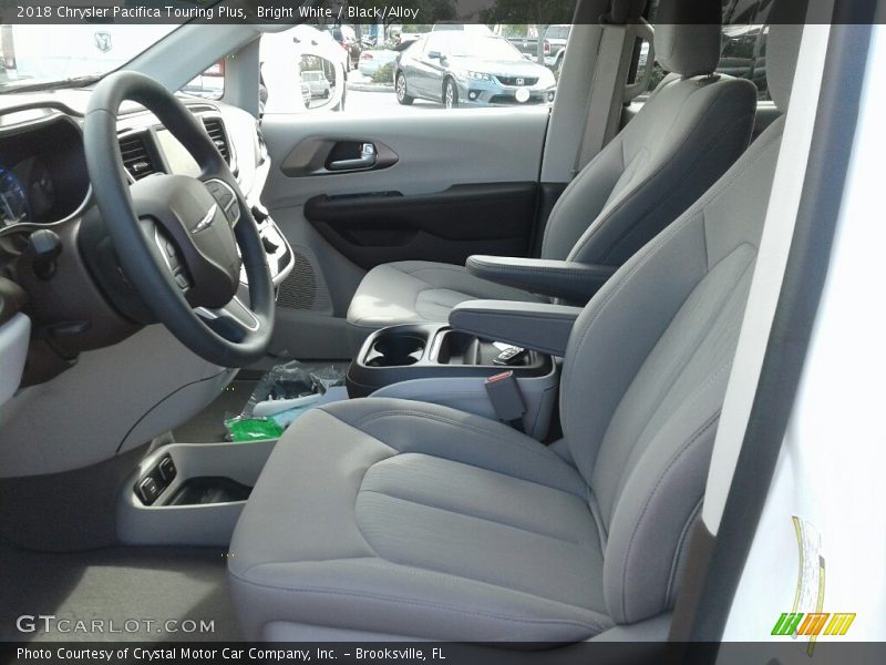 Bright White / Black/Alloy 2018 Chrysler Pacifica Touring Plus