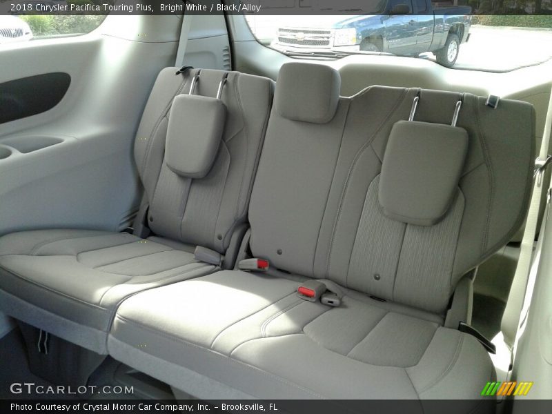 Bright White / Black/Alloy 2018 Chrysler Pacifica Touring Plus