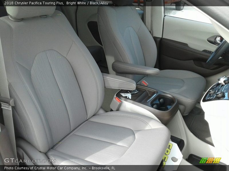 Bright White / Black/Alloy 2018 Chrysler Pacifica Touring Plus