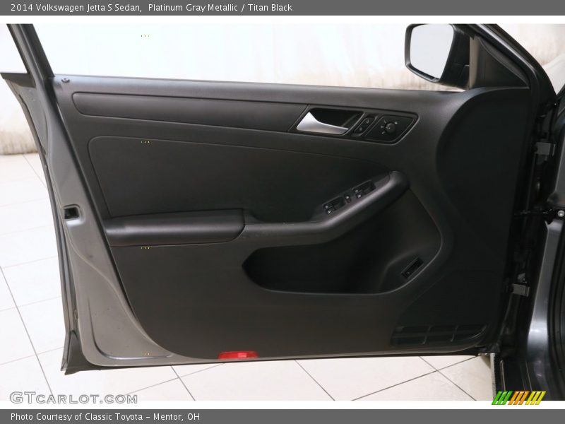 Platinum Gray Metallic / Titan Black 2014 Volkswagen Jetta S Sedan