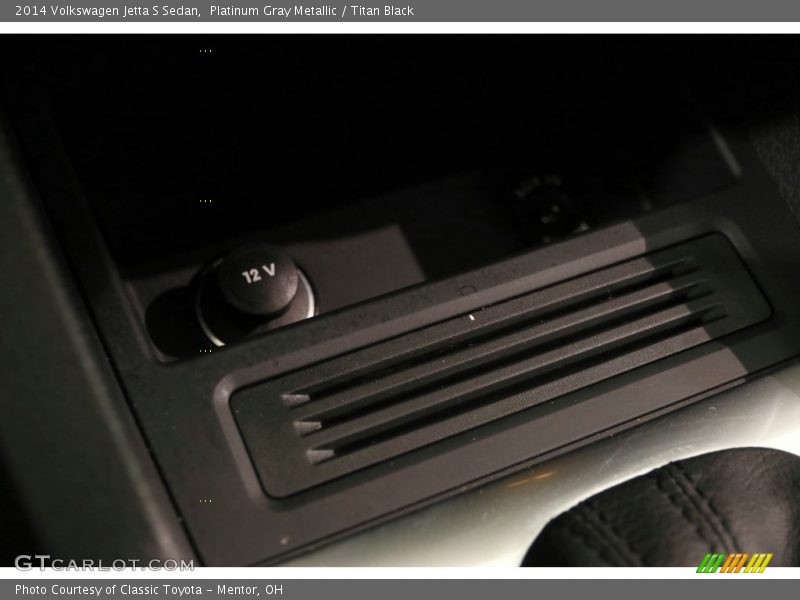 Platinum Gray Metallic / Titan Black 2014 Volkswagen Jetta S Sedan