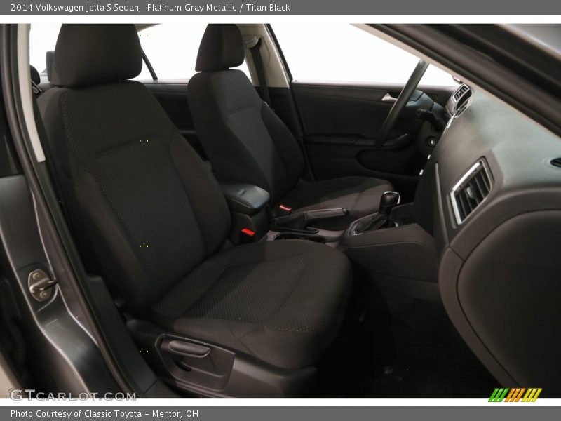 Platinum Gray Metallic / Titan Black 2014 Volkswagen Jetta S Sedan