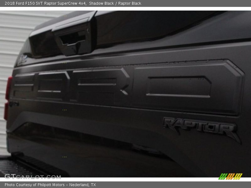 Shadow Black / Raptor Black 2018 Ford F150 SVT Raptor SuperCrew 4x4
