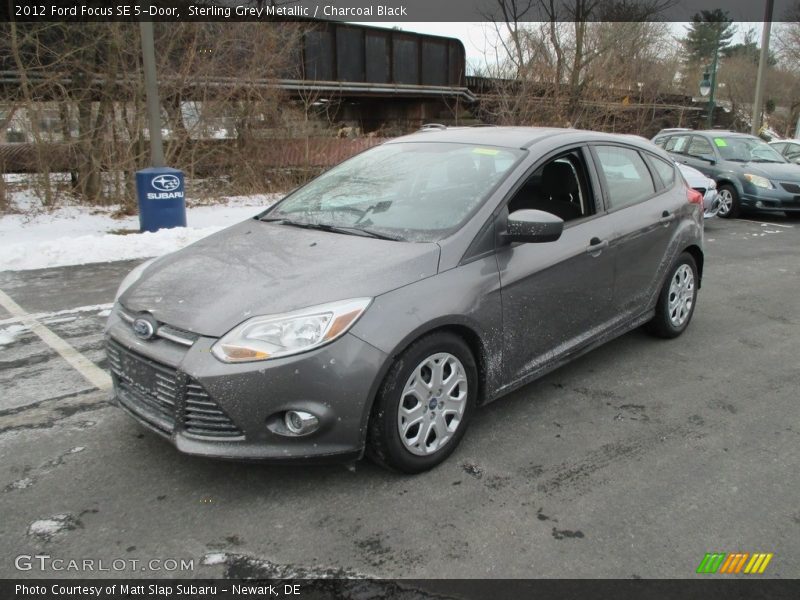 Sterling Grey Metallic / Charcoal Black 2012 Ford Focus SE 5-Door