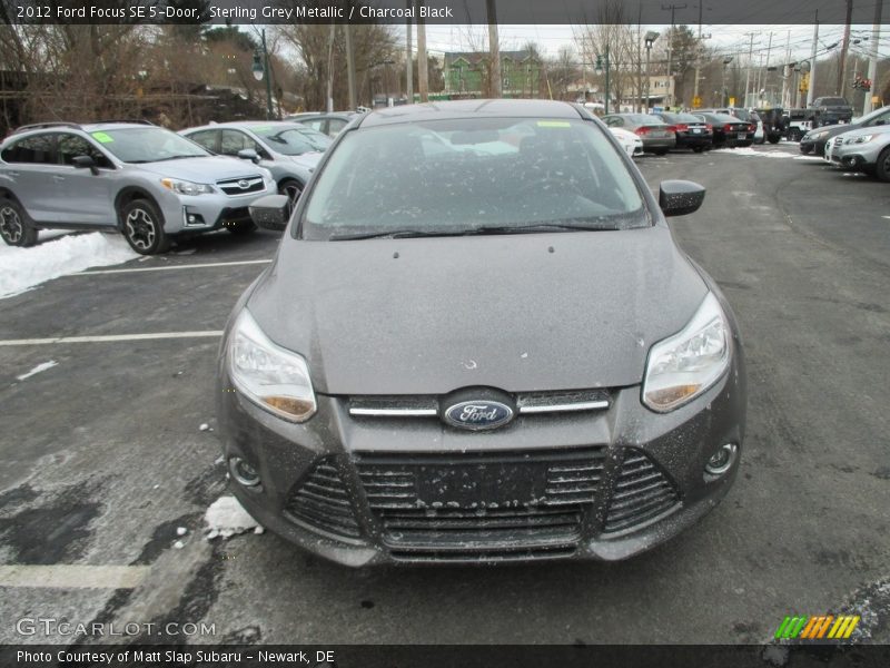 Sterling Grey Metallic / Charcoal Black 2012 Ford Focus SE 5-Door