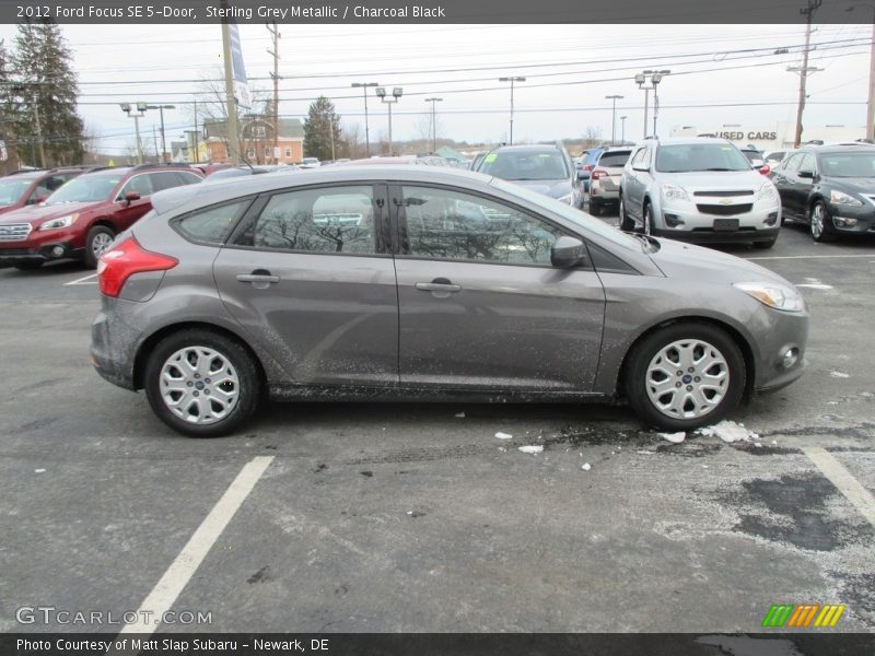 Sterling Grey Metallic / Charcoal Black 2012 Ford Focus SE 5-Door