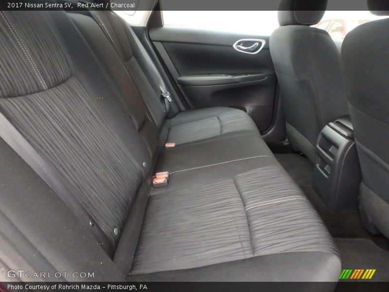 Red Alert / Charcoal 2017 Nissan Sentra SV