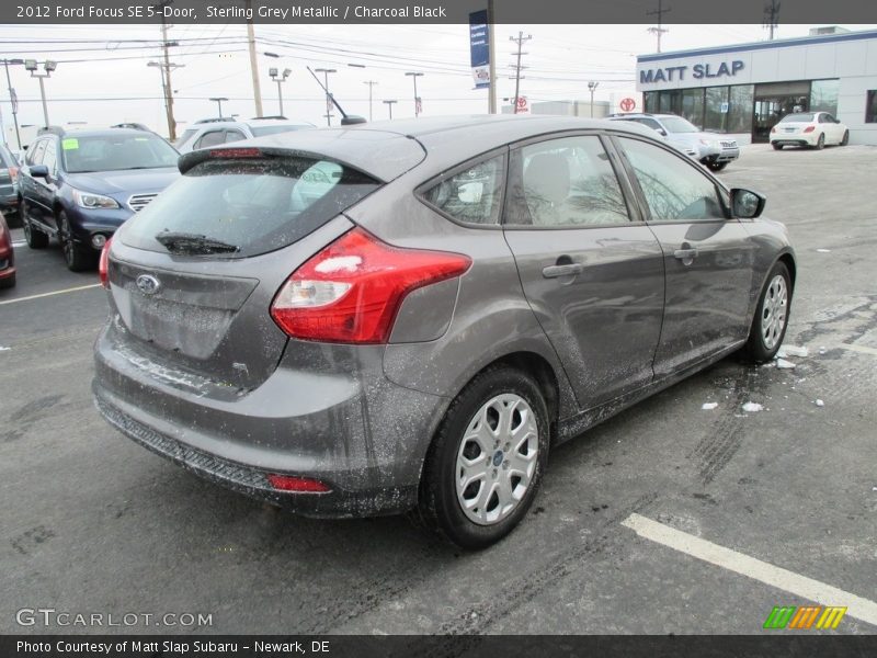 Sterling Grey Metallic / Charcoal Black 2012 Ford Focus SE 5-Door