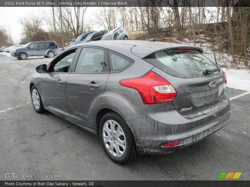 Sterling Grey Metallic / Charcoal Black 2012 Ford Focus SE 5-Door
