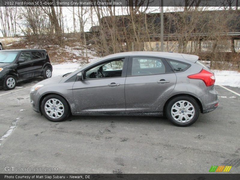 Sterling Grey Metallic / Charcoal Black 2012 Ford Focus SE 5-Door