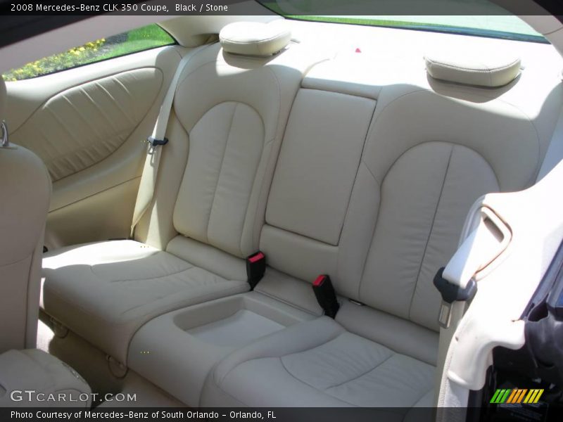 Black / Stone 2008 Mercedes-Benz CLK 350 Coupe