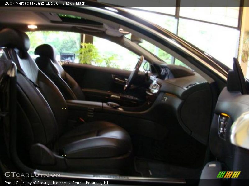 Black / Black 2007 Mercedes-Benz CL 550
