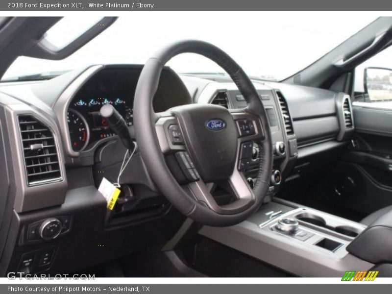  2018 Expedition XLT Ebony Interior