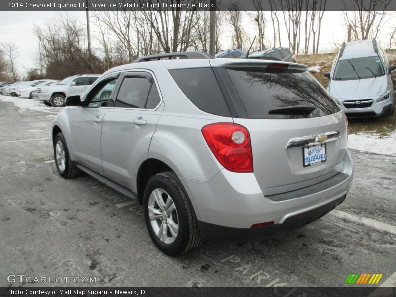 Silver Ice Metallic / Light Titanium/Jet Black 2014 Chevrolet Equinox LT