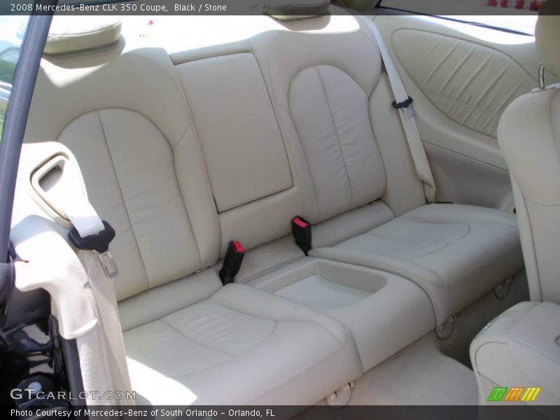 Black / Stone 2008 Mercedes-Benz CLK 350 Coupe