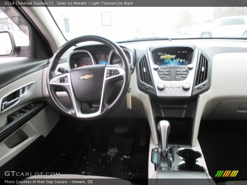 Silver Ice Metallic / Light Titanium/Jet Black 2014 Chevrolet Equinox LT