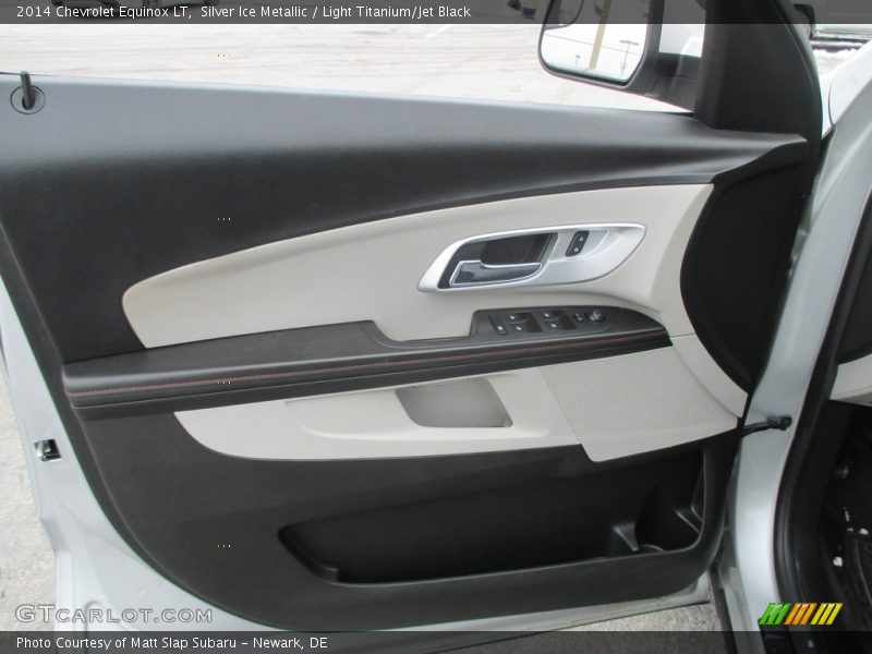 Silver Ice Metallic / Light Titanium/Jet Black 2014 Chevrolet Equinox LT