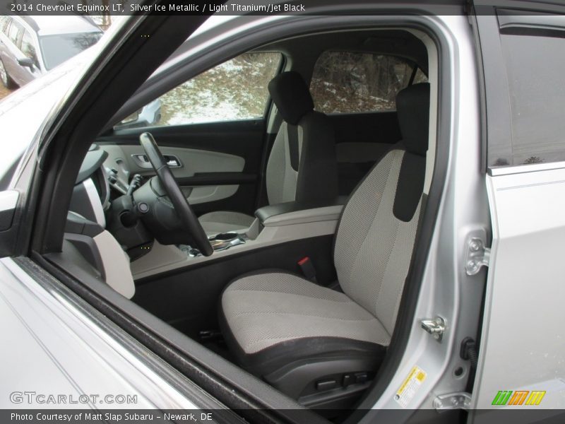 Silver Ice Metallic / Light Titanium/Jet Black 2014 Chevrolet Equinox LT