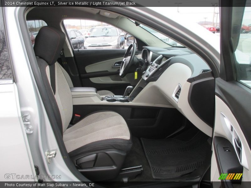 Silver Ice Metallic / Light Titanium/Jet Black 2014 Chevrolet Equinox LT