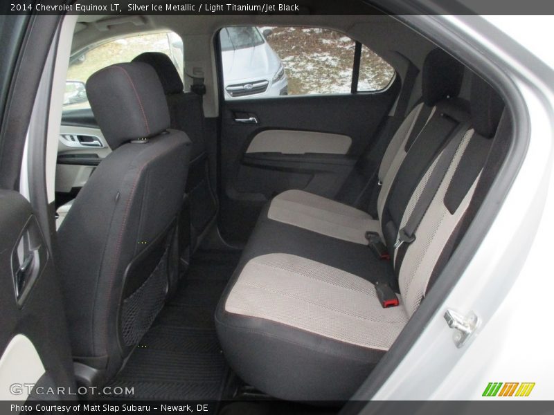 Silver Ice Metallic / Light Titanium/Jet Black 2014 Chevrolet Equinox LT