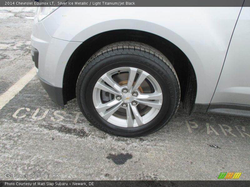 Silver Ice Metallic / Light Titanium/Jet Black 2014 Chevrolet Equinox LT