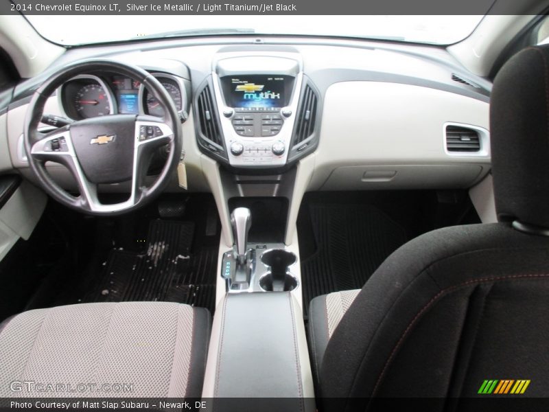 Silver Ice Metallic / Light Titanium/Jet Black 2014 Chevrolet Equinox LT