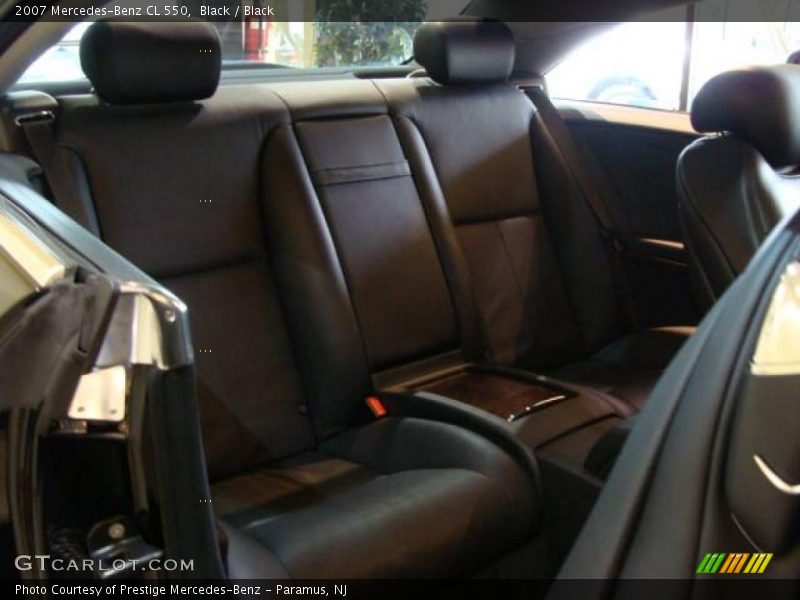 Black / Black 2007 Mercedes-Benz CL 550