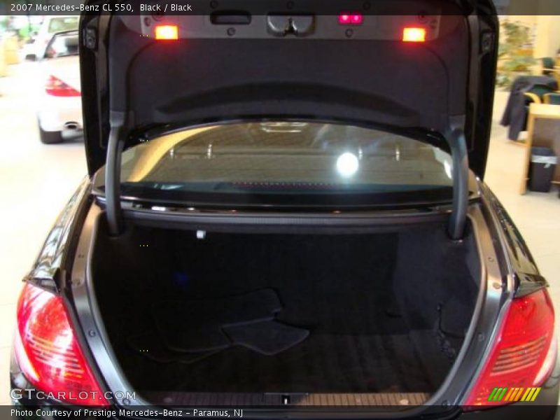 Black / Black 2007 Mercedes-Benz CL 550