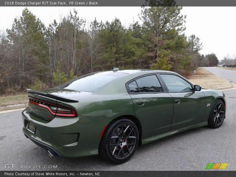 F8 Green / Black 2018 Dodge Charger R/T Scat Pack