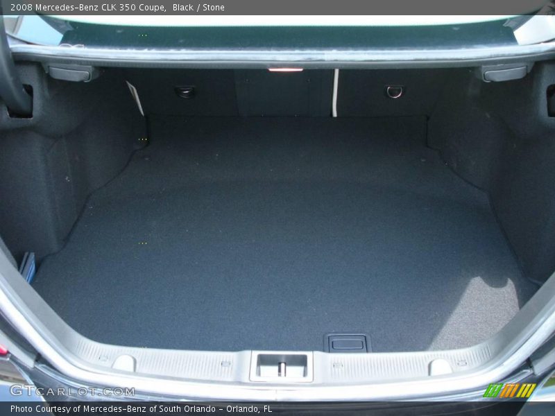 Black / Stone 2008 Mercedes-Benz CLK 350 Coupe