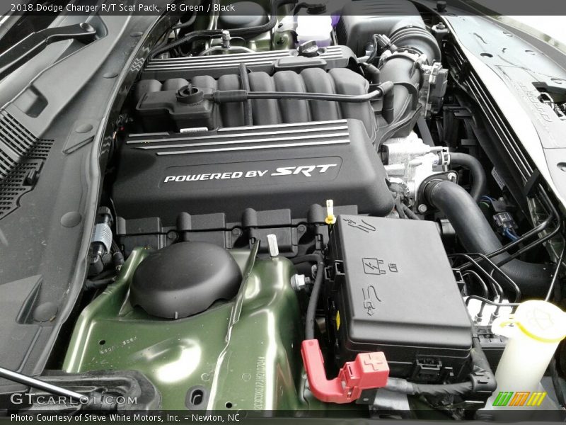 F8 Green / Black 2018 Dodge Charger R/T Scat Pack