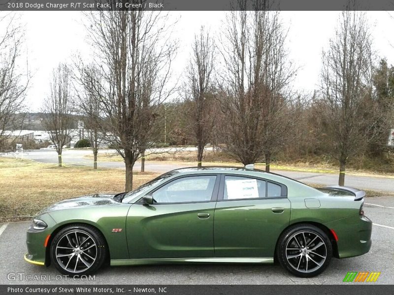 F8 Green / Black 2018 Dodge Charger R/T Scat Pack