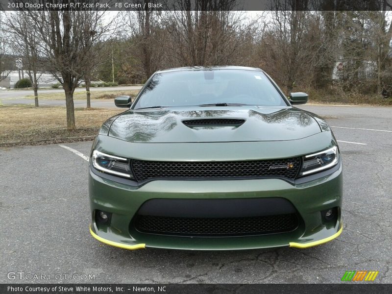F8 Green / Black 2018 Dodge Charger R/T Scat Pack