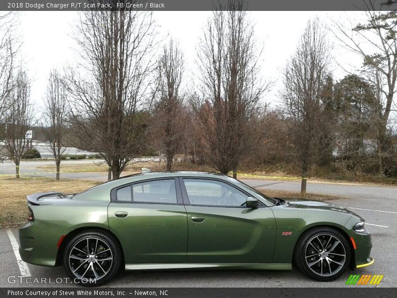 F8 Green / Black 2018 Dodge Charger R/T Scat Pack