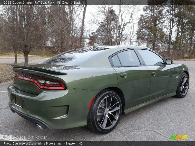 F8 Green / Black 2018 Dodge Charger R/T Scat Pack