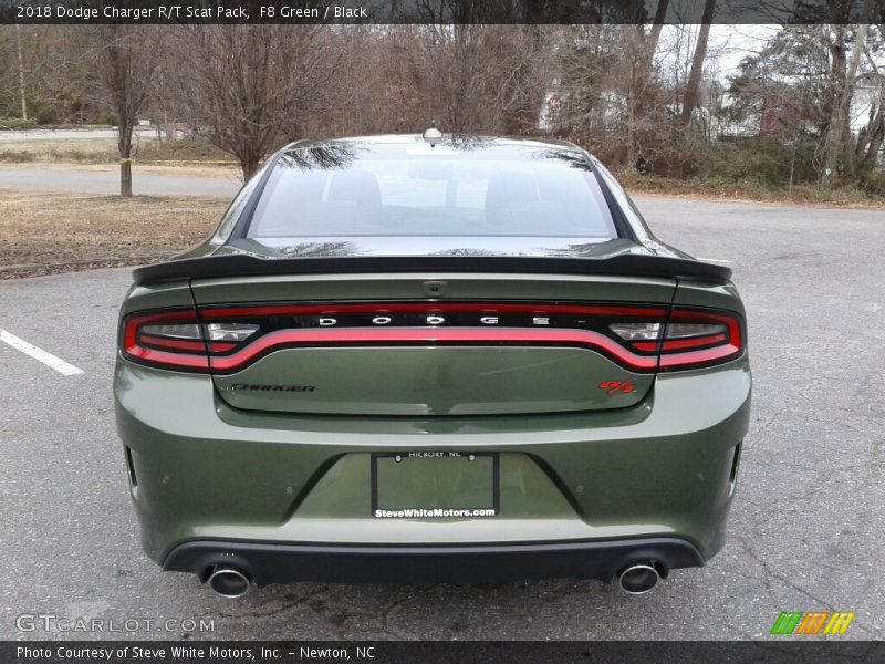 F8 Green / Black 2018 Dodge Charger R/T Scat Pack