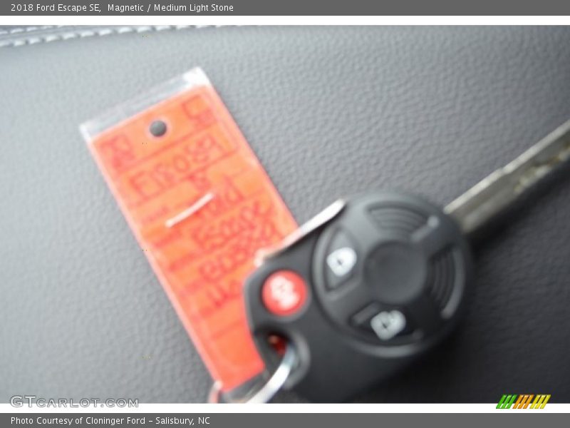 Magnetic / Medium Light Stone 2018 Ford Escape SE
