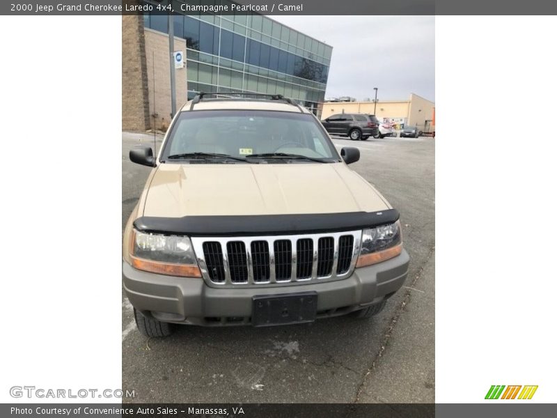 Champagne Pearlcoat / Camel 2000 Jeep Grand Cherokee Laredo 4x4