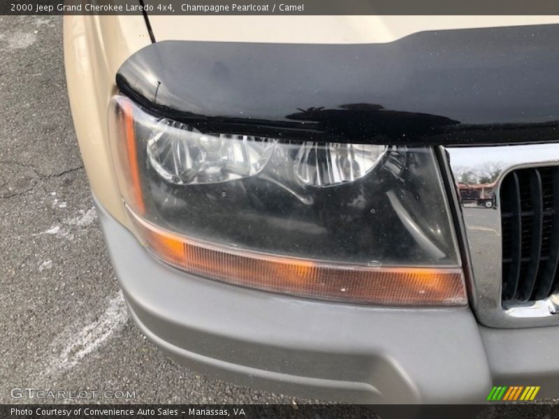 Champagne Pearlcoat / Camel 2000 Jeep Grand Cherokee Laredo 4x4