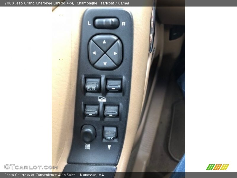Champagne Pearlcoat / Camel 2000 Jeep Grand Cherokee Laredo 4x4