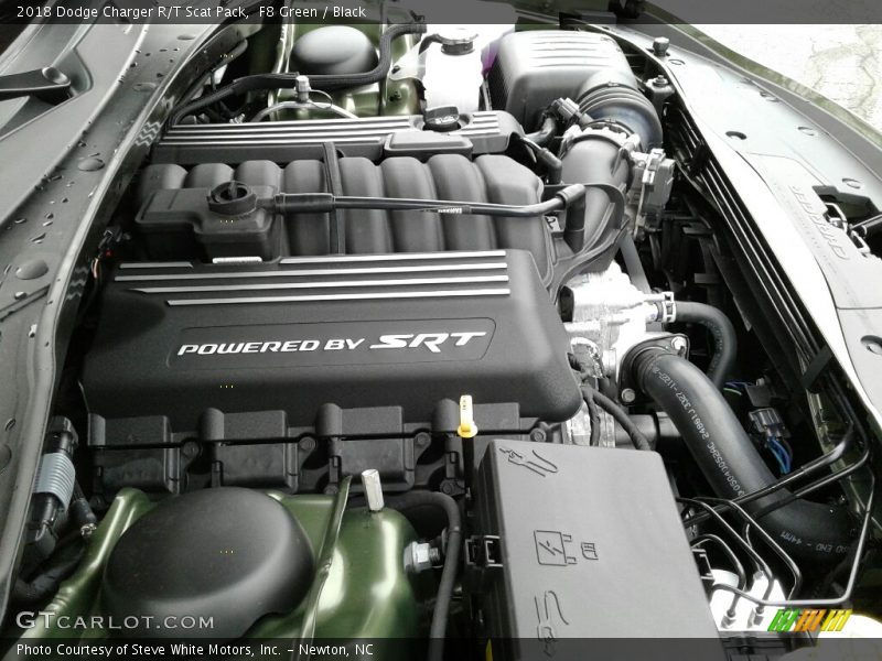 F8 Green / Black 2018 Dodge Charger R/T Scat Pack