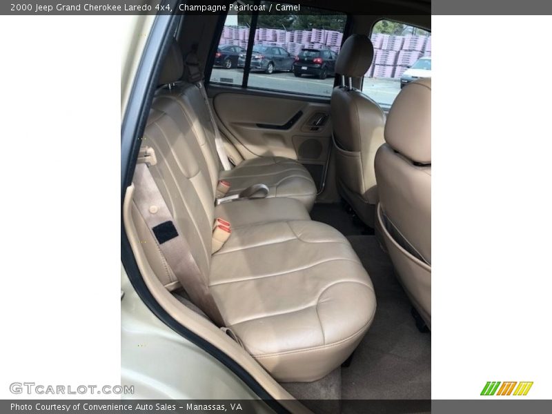 Champagne Pearlcoat / Camel 2000 Jeep Grand Cherokee Laredo 4x4